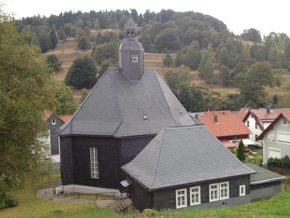 Kirche in Gießübel am Rennsteig