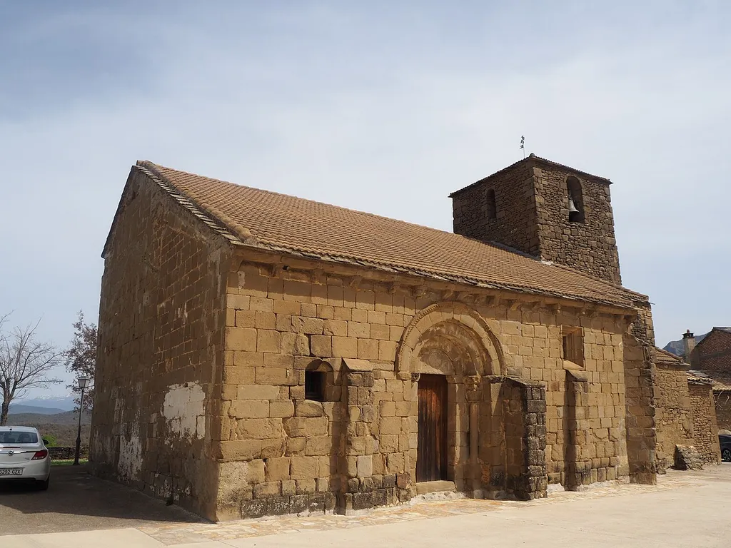 Arbués. Iglesia de san Pedro. Bailo. Huesca