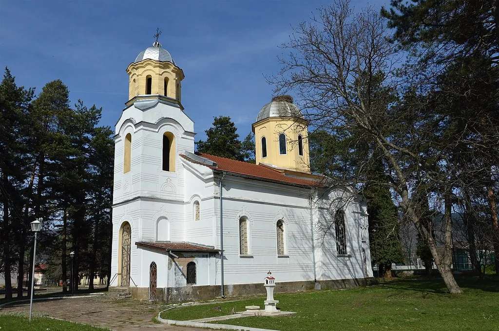 Saint George Church in Trudovets, Bulgaria.