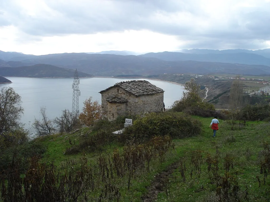 The church of St. Varvara in the village of Rajcica near Debar, Macedonia