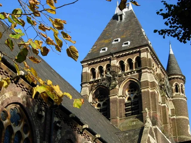 St Stephen's Church, Rosslyn Hill This old church is currently undergoing extensive restoration and will become a lifelong learning centre.