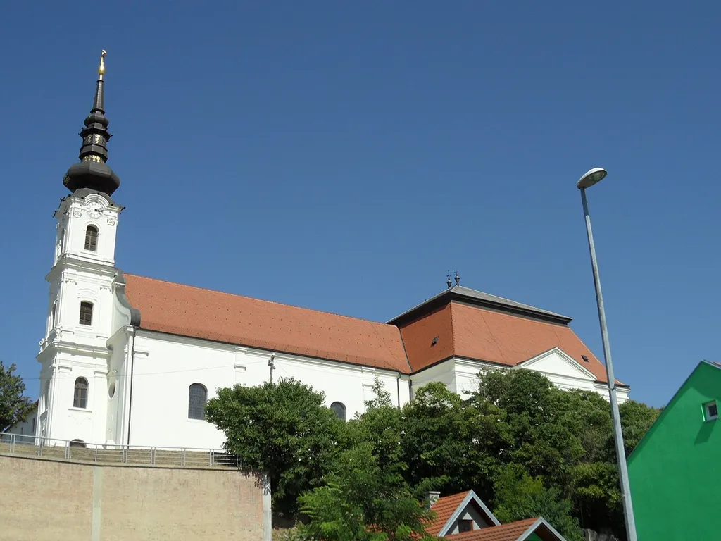 Vukovar, Croatia, monastery church