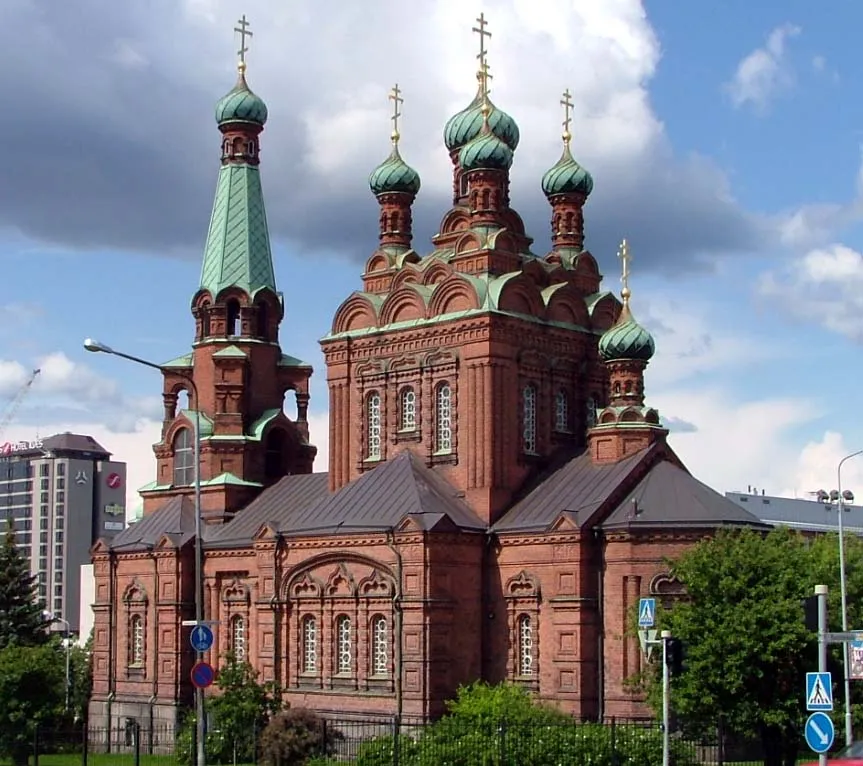 The Tampere Orthodox Church in Tampere, Finland