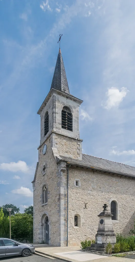 Church in Saujac, Aveyron, France
