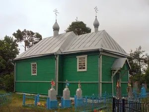 Saint Nicholas church in Liachaŭcy