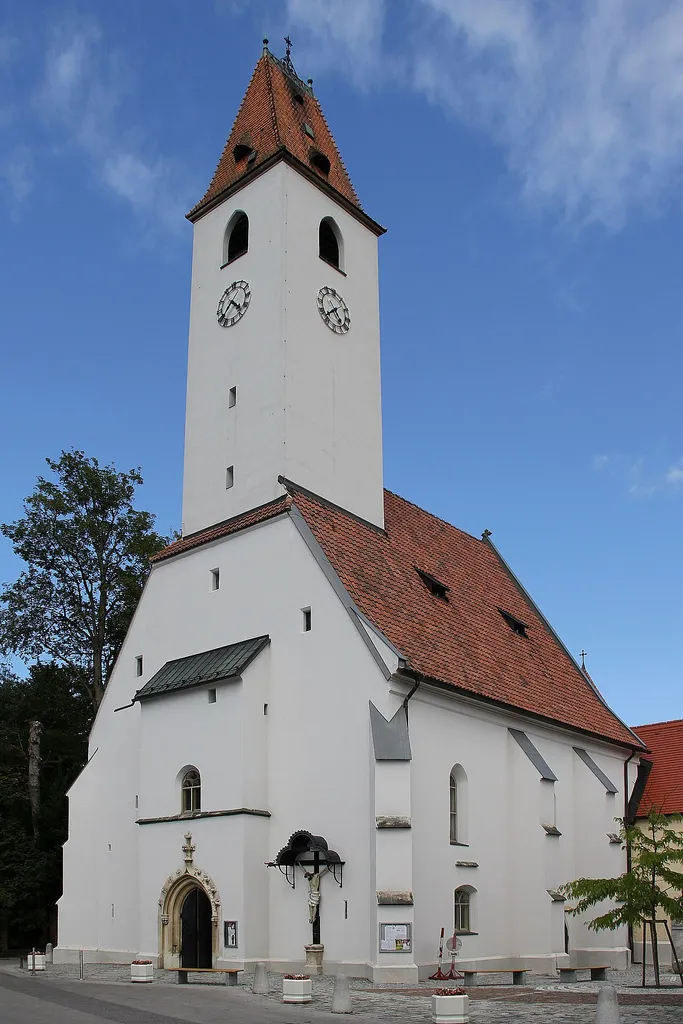Denkmalgeschützte katholische Pfarrkirche im Ortsteil Oberaspang in Aspang-Markt