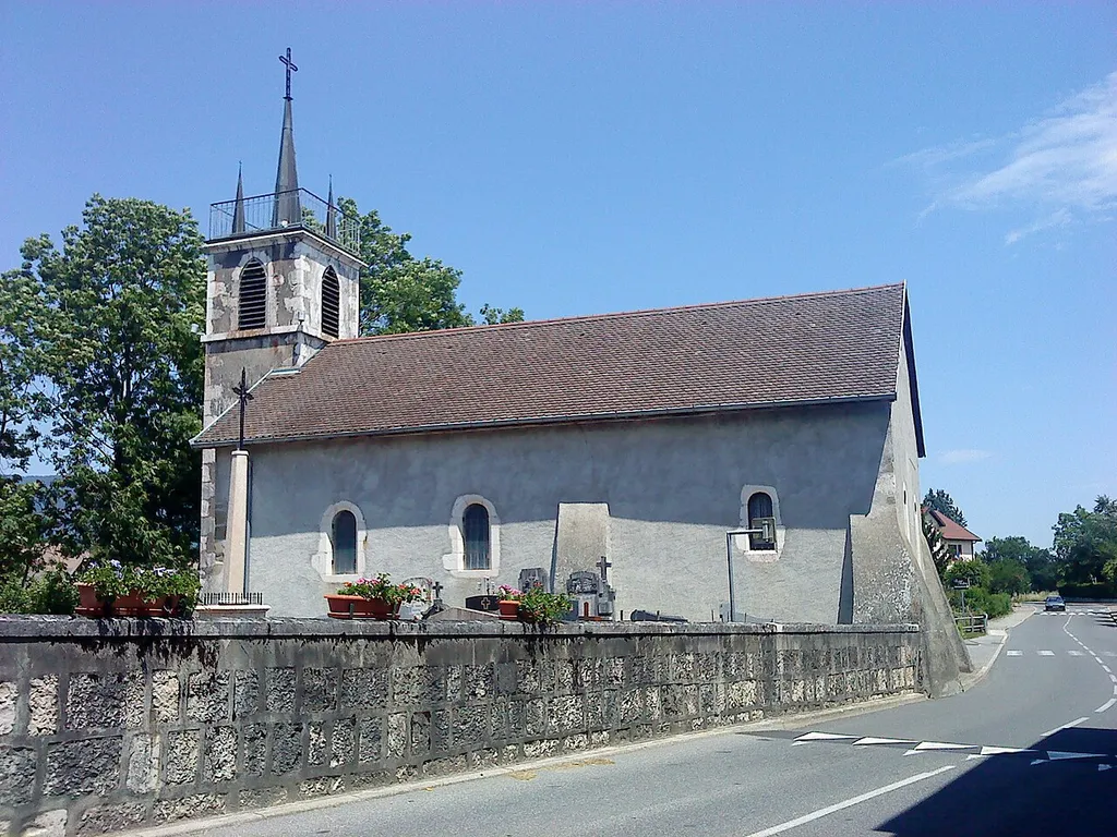 Eglise Saint-Martin de Versonnex, Ain, France