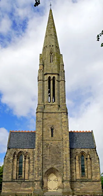 St John's Church, Cupar Cupars Free Church opened in 1878 and winner in the tallest spire race topping out at 160 foot. Renamed St John's in 1900.