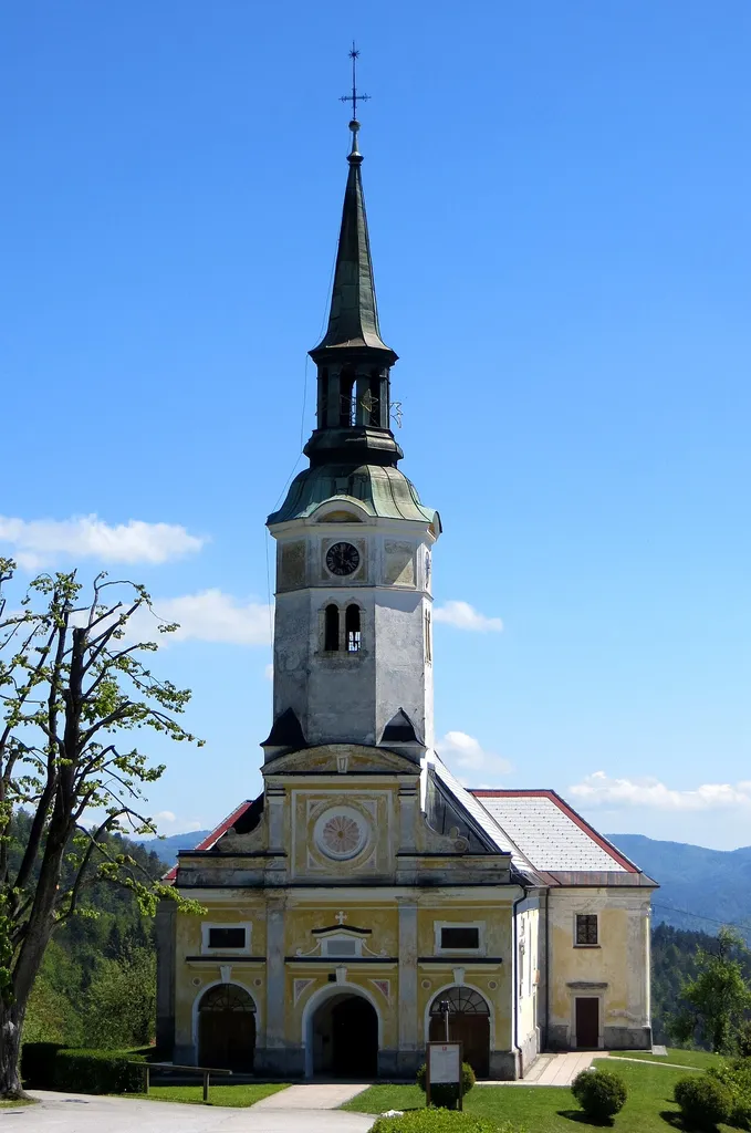 Saint Anthony of Padua Church in Velika Štanga, Municipality of Šmartno pri Litiji, Slovenia