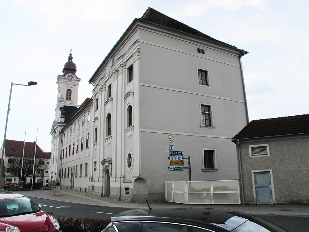Das Gleisdorfer Bezirksgericht, vormals Kloster bei der Marienkirche