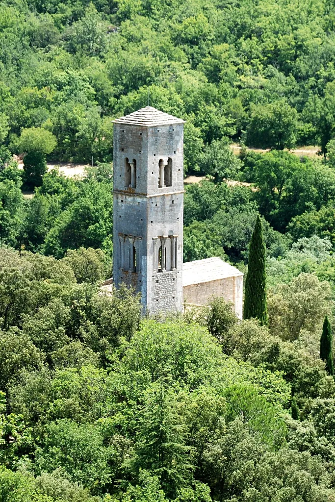 France - Provence - Prieuré Saint-Symphorien de Buoux