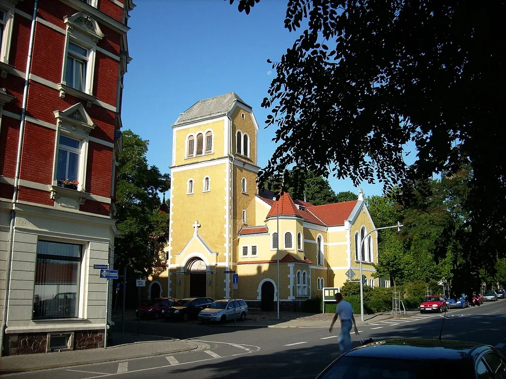 St. James Church in Döbeln (Mittelsachsen district, Saxony)