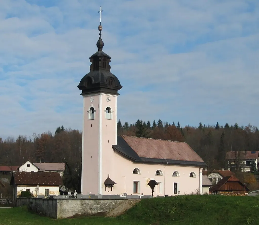 Church in Pri Cerkvi–Struge, Municipality of Dobrepolje, Slovenia