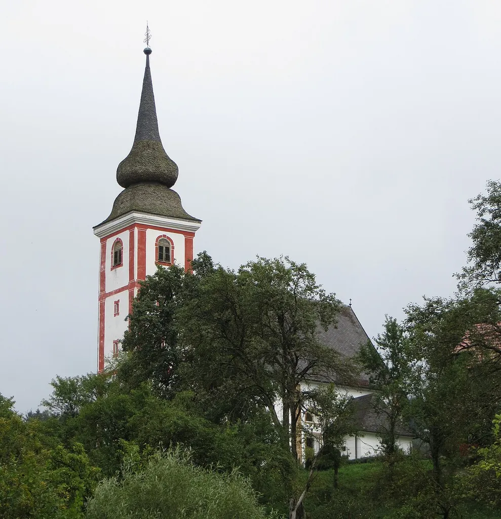 Saint Leonard's Church in Mislinja, Municipality of Mislinja, Slovenia