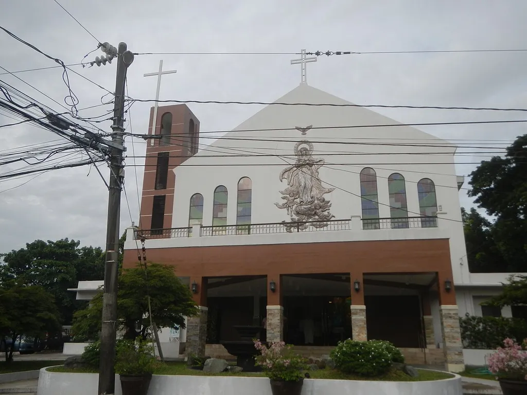 Barangay San Isidro 14°37'2"N 121°6'56"E and Santo Domingo 14°35'31"N 121°6'58"E Cainta, Rizal along Felix Avenue also known as Imelda Avenue; Vista Verde Executive Village (San Isidro, Cainta, Rizal) Immaculate Conception Parish Church (Phase 7, Vista Verde Executive Village, San Isidro, Cainta, Rizal) Alfonso Street Dedication Rites June 30, 2017 Roman Catholic Diocese of Antipolo Our Lady of Fatima Parish Church (Cainta Greenpark Village, San Isidro, Cainta, Rizal) (Note: Judge Florentino Floro, the owner, to repeat, Donor Florentino Floro of all these photos hereby donate gratuitously, freely and unconditionally all these photos to and for Wikimedia Commons, exclusively, for public use of the public domain, and again without any condition whatsoever).