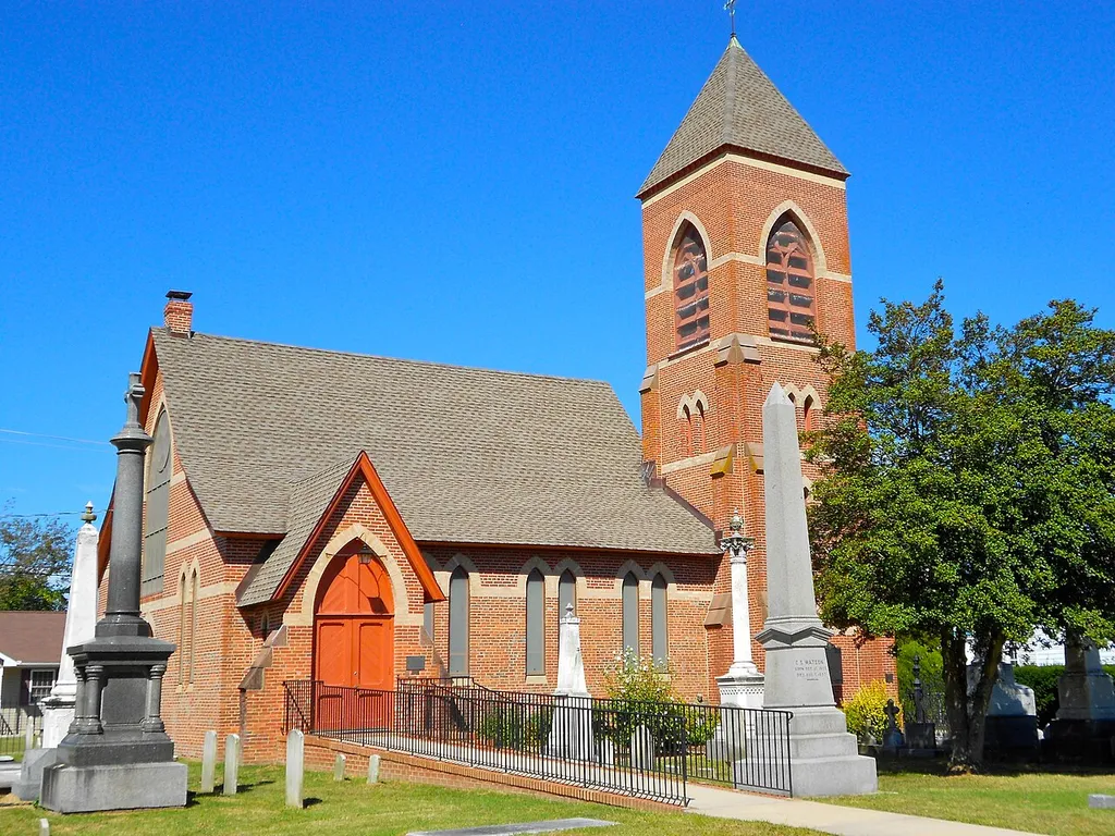 Christ Church added to the NRHP on May 8, 1973. At 3rd and Church Sts., Milford, Kent County, Delaware.
