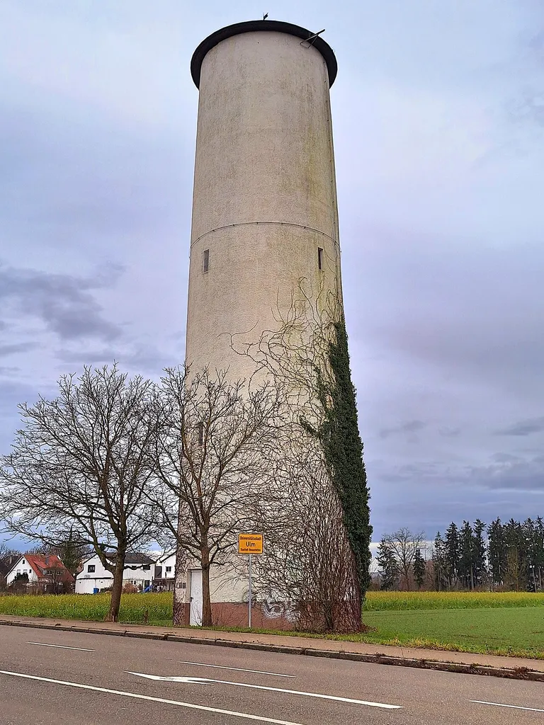 Wasserturm in Donaustetten bei Ulm.