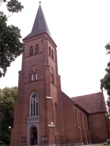Sacred Heart church in Olsztynek