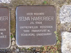 Stolperstein dedicated to Selma Hamburger
