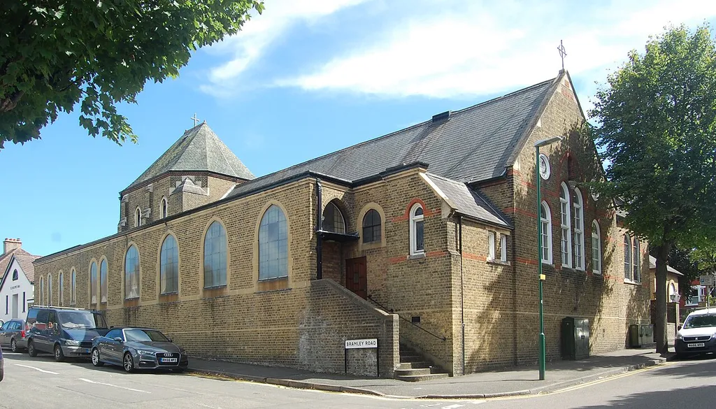 Church of Our Lady of the Rosary, St Barnabas Road, Sutton, London Borough of Sutton, England.