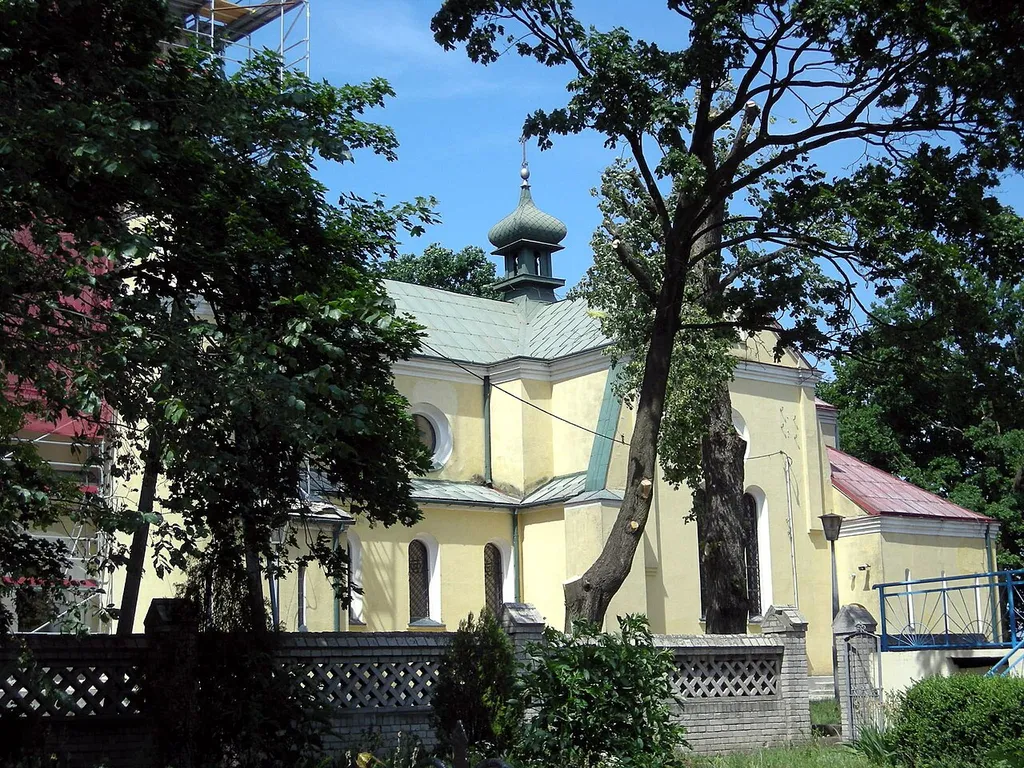 Ostrowąs, woj. kujawsko-pomorskie, pow. aleksandrowski – fragment kościoła (zabytek nr A/475)