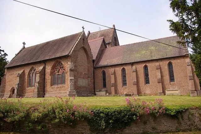 St Michael and All Angels Church, Alberbury. This was built in the 13th century. The only sizeable information I could find was at http://shrewsbury.gov.uk/public/yourcouncilatwork/planning/conservation/conservationareas/alberbury+ca+reap.pdf (1.63 MB PDF file). The North tower is impressive - see 375268