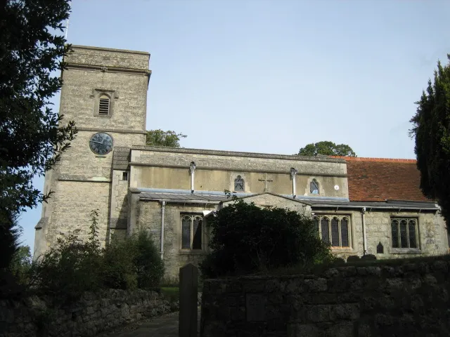 All Saints Church, Oving. See http://www.all-saints-oving.org.uk/history.htm