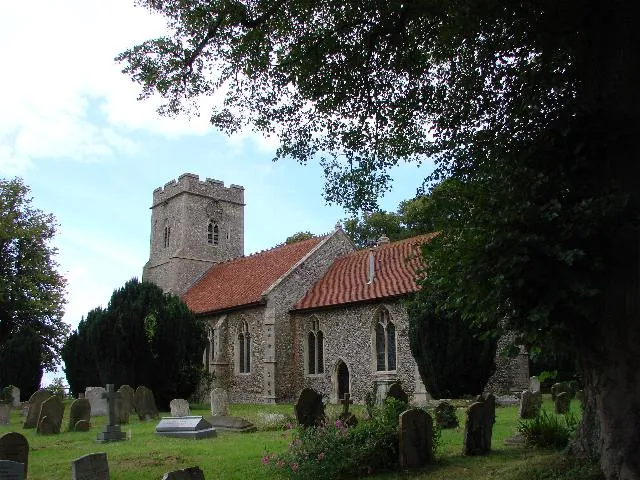 St James' parish church, Stanstead, Suffolk, seen from the southeast