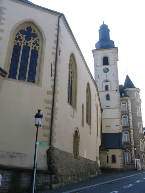 Photo of Saint Michael's Church (the city's oldest church, dating back to the castle chapel), near Bock Fiels