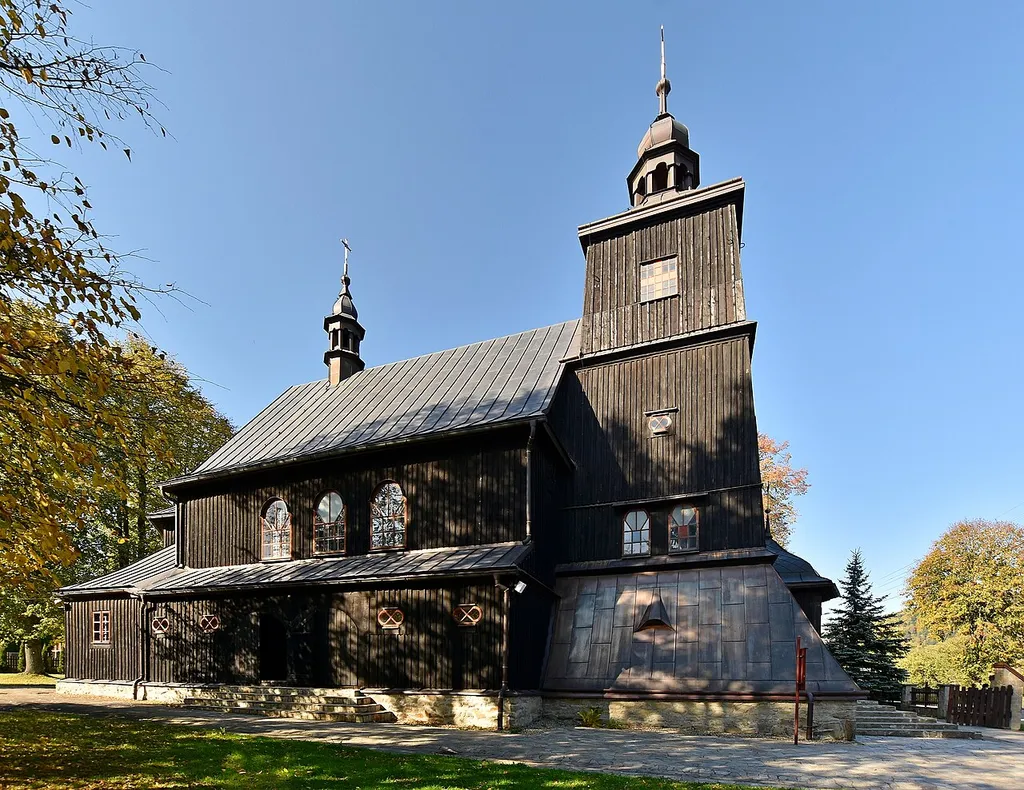 Wysowa-Zdrój, kościół Najświętszej Marii Panny Wniebowziętej
